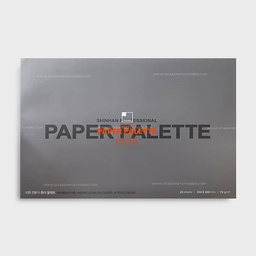 [SHINHAN 8603001-2113] SHINHAN Matt Paper Palette For Alcohol-Based Markers 120gsm 25cm x 35cm x 20