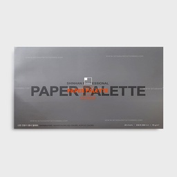 [SHINHAN 8603001-2114] SHINHAN Matt Paper Palette For Alcohol-Based Markers 120gsm 18cm x 35cm x 20