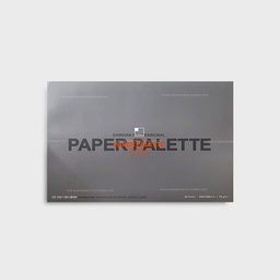 [SHINHAN 8603001-2115] SHINHAN Matt Paper Palette For Alcohol-Based Markers 120gsm 18cm x 26cm x 20