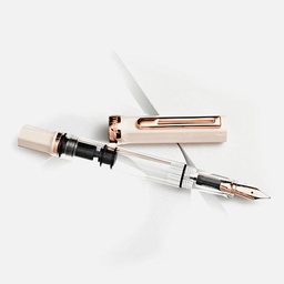 [TWSBI M7449540] TWSBI Eco Creme Rose Gold Fountain Pen Broad