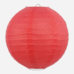 [OVJ 8888888868278] OVJ Round Paper Lantern 40cm Red