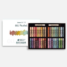 [OVJ CY113-36] OVJ Soft Oil Pastel Morandi Set x 36