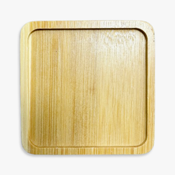 [OVJ 8888888870769] OVJ Bamboo Coaster Square 9cm