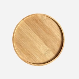 [OVJ 8888888870761] OVJ Bamboo Coaster Circle 12cm