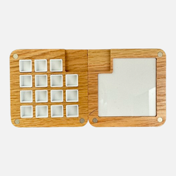 [OVJ 8888888870759] OVJ Bamboo Folding Palette 15-Pan