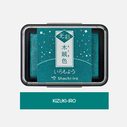 [SHACHIHATA HAC-1G-DG] SHACHIHATA Iromoyou Ink Pad Kizuki-Iro