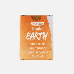 [SCHMINCKE 18858097] SCHMINCKE Liquid Earth 5ml Set x 3