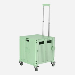 [OVJ 8888888847463] OVJ Foldable Mobile Storage Cart 80L Mint Green