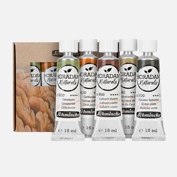 [SCHMINCKE 86002097] SCHMINCKE Horadam Naturals Watercolor 15ml Mineral Set x 5