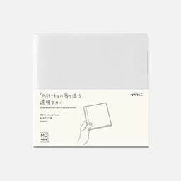 [MIDORI 35590006] MIDORI MD Notebook Clear Cover A5 Square
