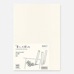 [MIDORI 15350006] MIDORI MD Notebook Thick 52gsm Blank A5