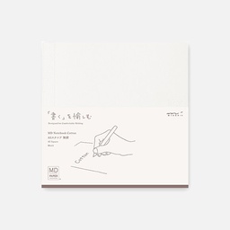 [MIDORI 15347006] MIDORI MD Notebook Cotton Blank Square