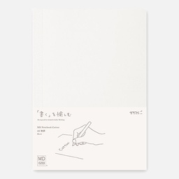 [MIDORI 15348006] MIDORI MD Notebook Cotton A5 Blank