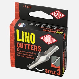 [ESSDEE L12/3] ESSDEE Lino Cutter Blade Style 3 x 12