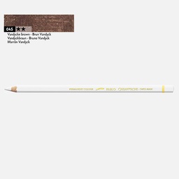 [CARAN D'ACHE 0666.045] CARAN D'ACHE Pablo Color Pencil Vandycke Brown