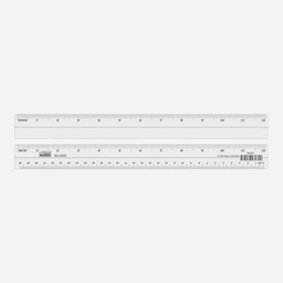 [SUREMARK SQ-3030] SUREMARK Plastic Ruler 12” / 30cm
