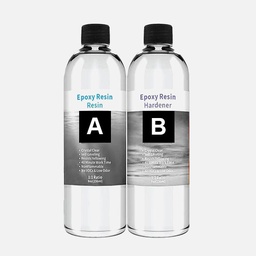 [OVJ 8888888842186] OVJ Crystal Clear Epoxy Resin 1000ml