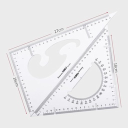 [OVJ 6949830501100] OVJ Set Square 35cm x 2