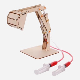 OVJ STEM Building Kit Hydraulic Excavator (Assembly Required)