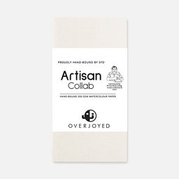 [OVJ 8888888875080] OVJ Yangtze 100% Cotton Watercolor Paper 300gsm Cold Press 11cm x 21cm x 12 By SPD