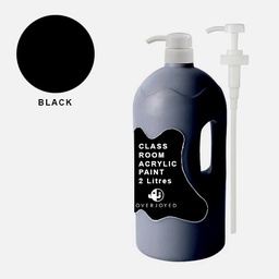 [OVJ 8888888875000] OVJ Classroom Acrylic Paint 2000ml Black