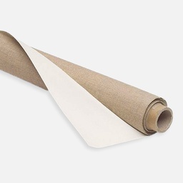 [OVJ 88888888070831] OVJ Mixed Linen Canvas Roll 450gsm Primed Medium Grain 1.7m x 5m
