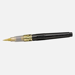 [KURETAKE DGS160-101S] KURETAKE Brush Pen Medium Tip Gold