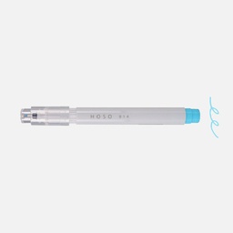 [KOBARU 817-0140] KOBARU Maru Liner Fine Nib Highlighter 014 Standard Blue