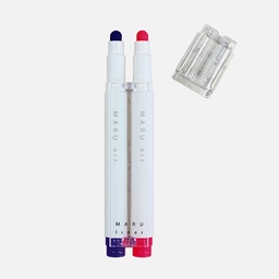 [KOBARU 787-0320] KOBARU Maru Liner Dot Marker Set x 2 Purple/Pink