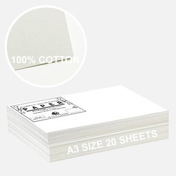 [OVJ 8888888870892] OVJ Yangtze 100% Cotton Watercolor Paper 300gsm Hot Press A3 x 30