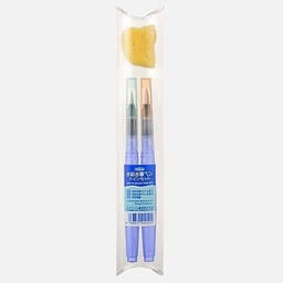 [HOLBEIN 212015] HOLBEIN Water Brush & Sponge Set x 3