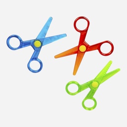 [OVJ 4960351082109] OVJ Plastic Scissors x 3