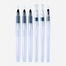 [OVJ 66972319960015] OVJ Water Brush 19cm Set x 6