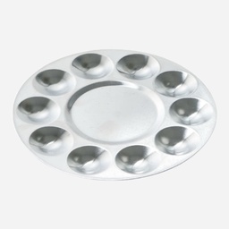 [OVJ 8888888883333] OVJ Aluminium Palette Round 10-Well