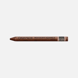 [CARAN D'ACHE 7500.059] CARAN D'ACHE Neocolor II Water-Soluble Wax Pastel Brown
