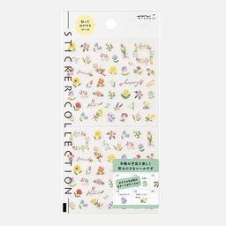 [MIDORI 82682006] MIDORI Sticker Collection Floral