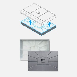 [SHINHAN 8223001-1216] SHINHAN Empty Watercolor Palette Extension