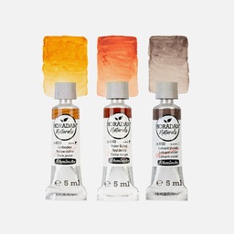[SCHMINCKE 86006097] SCHMINCKE Horadam Naturals Watercolor 5ml Earth Set x 3