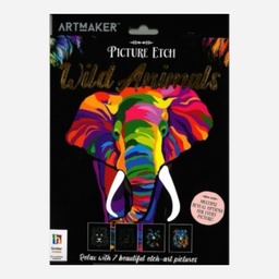 [HINKLER 9354537009731] HINKLER Artmaker Picture Etch - Wild Animals