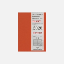 [TRAVELER'S 14497006] TRAVELER'S Passport 2026 Monthly