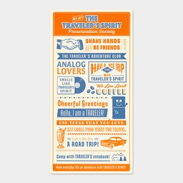 [TRAVELER'S 40239006] TRAVELER'S Notebook Plastic Sheet 2026