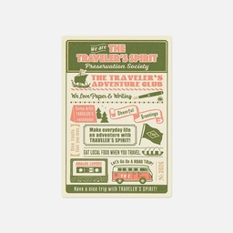 [TRAVELER'S 40240006] TRAVELER'S Passport Plastic Sheet 2026