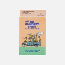 [TRAVELER'S 14500006] TRAVELER'S Passport Clear Folder 2026