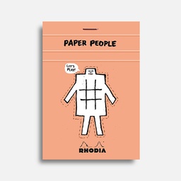 [RHODIA 12290C] RHODIA 90th Anniversary Stapled Notepad 80gsm 85mm x 120mm x 80 By Jean Jullien
