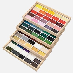 [KURETAKE MC20/100WD3] KURETAKE Gansai Tambi Japanese Watercolor Set x 100