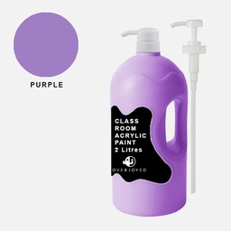 [OVJ 8888888875003] OVJ Classroom Acrylic Paint 2000ml Purple