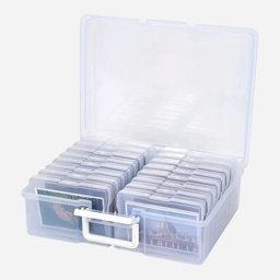 [OVJ 8888888871145] OVJ Plastic Storage Box Organiser With 16 Clear Boxes (Best Use With Pencils & Pastels)