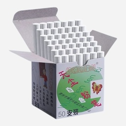 OVJ Dustless White Chalk x 50