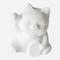 OVJ Ceramic Fortune Cat 6.3cm