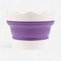 [OVJ 8888888873084] OVJ Silicone Folding Cup 8cm x 10cm Violet